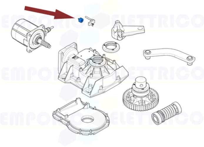 came spare part of the encoder magnet for frog 119ria083