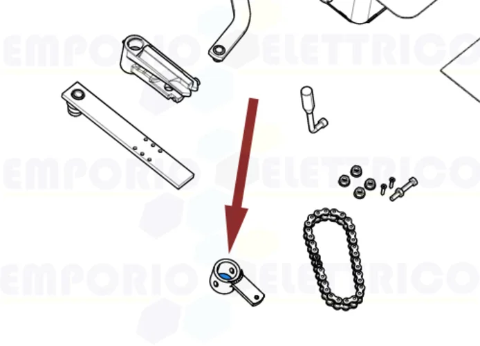 came spare part adapter arm for frog box baf 001baf