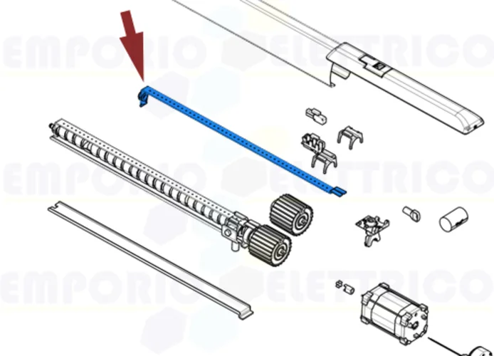 came spare part limit switch support ati5 119rid217