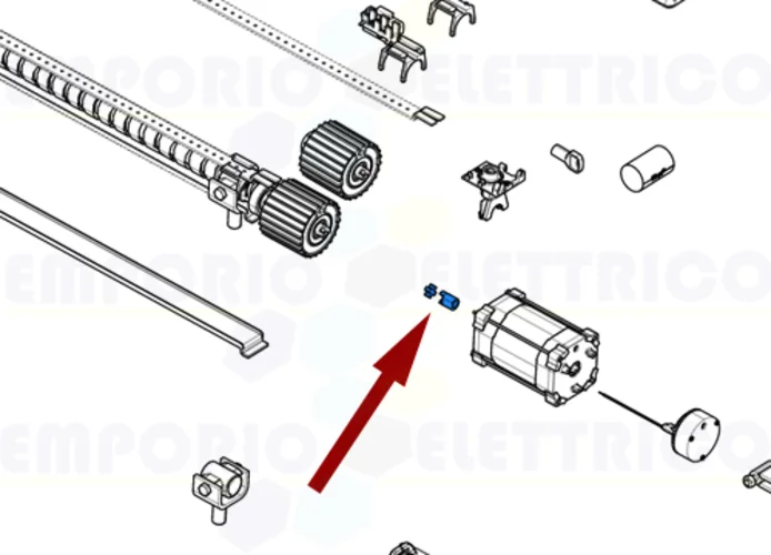 came spare part motor transmission joint ati 88001-0153