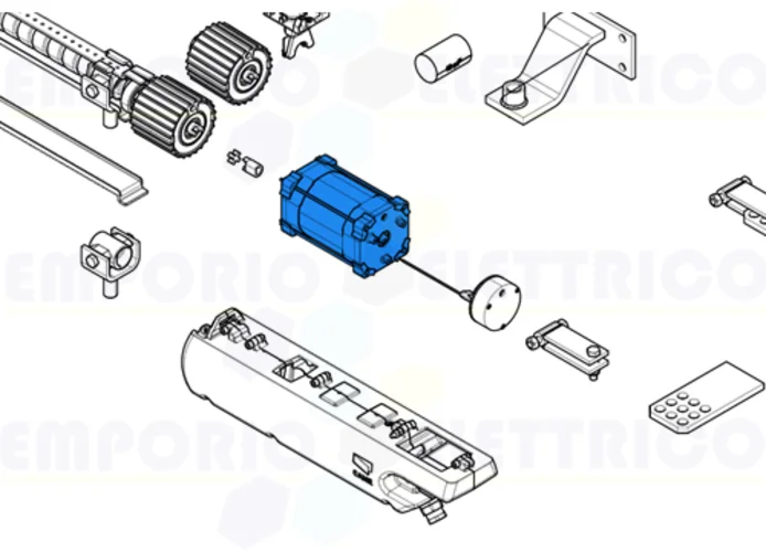 came spare part of the motor group ati series 230v 119rid109