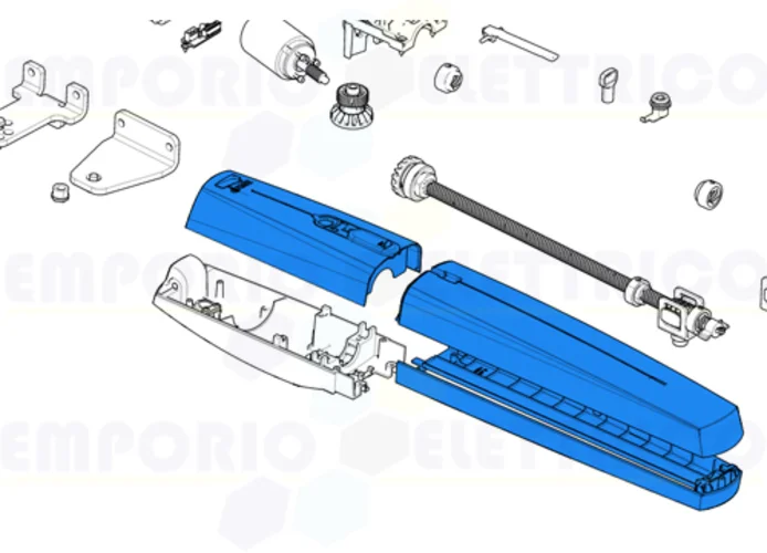 came spare part external plastics group ral7024 axi20-25 88001-0202