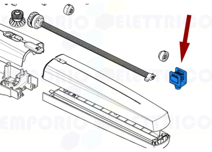 came spare part bracket lead screw axi20 119rid425