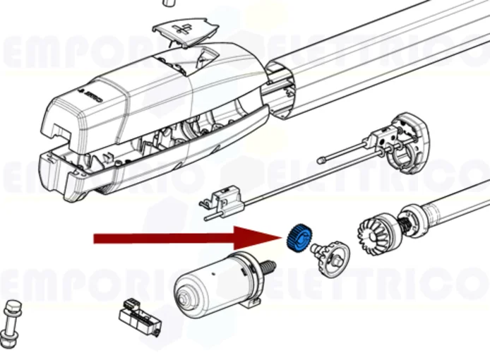 came spare part reducer pinion ats30-50 88001-0232