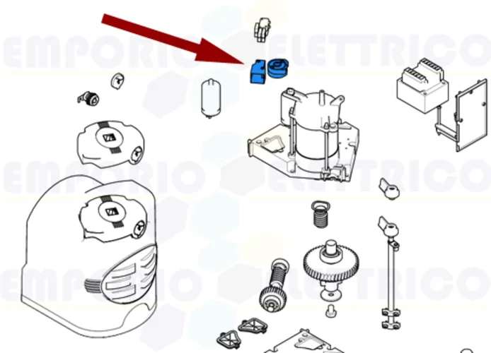 came spare part group of mechanical limit switch fast 119rid235