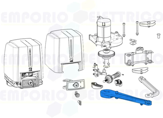 came spare part motor arm fast40 119rid372