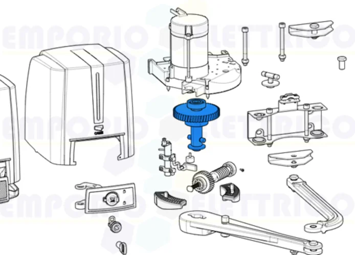 came spare part of the slow shaft fast40 119rid375