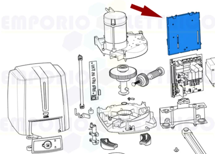 came spare part board support and transformer fast40 119rid381