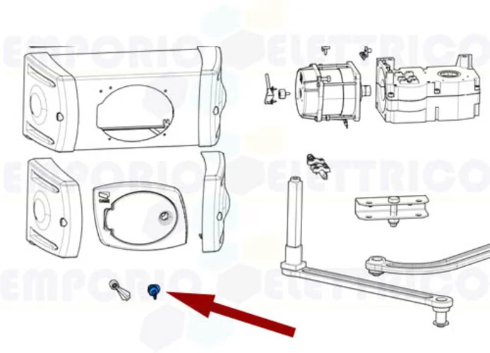 came spare part lock cylinder bx ferni 119ribx042