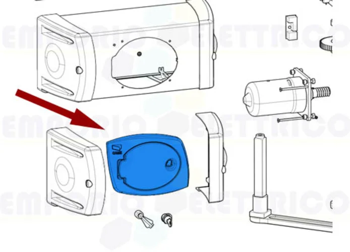 came spare part release cover ferni 119rid358