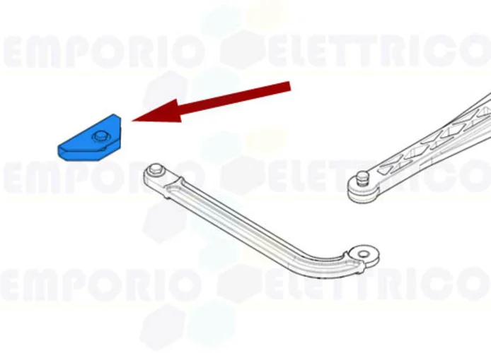 came spare part leaf attachment bracket stylo ftl 119rid333