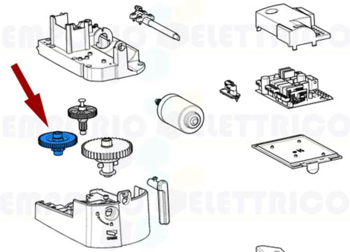 came spare part secondary shaft ftl 119rid443