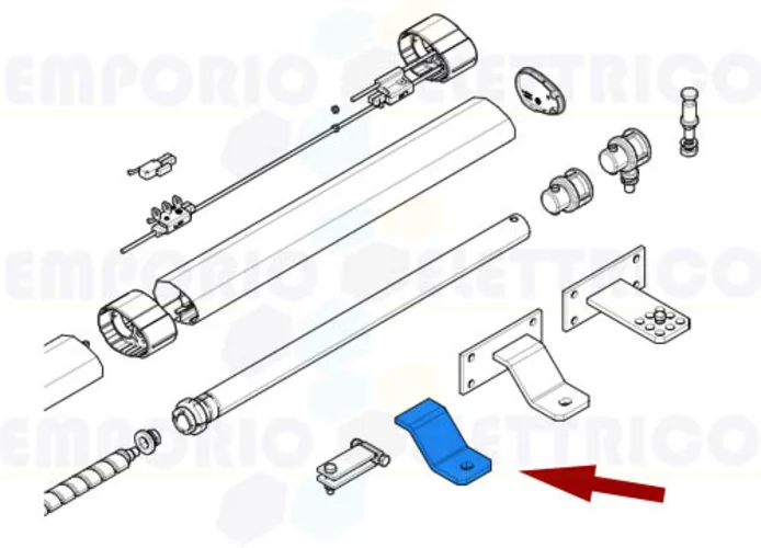 came spare part head connection bracket krono 119rid164