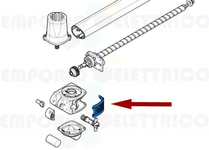 came spare part side cover krono 119rid169