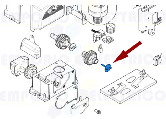 came spare part release lever bx 119ribx004