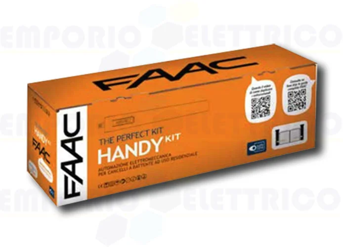 faac automation kit 24v dc handy kit perfect 105915fr