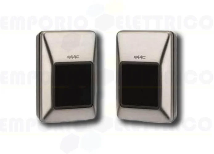 faac pair of photocells bus xp30b inox 7851061