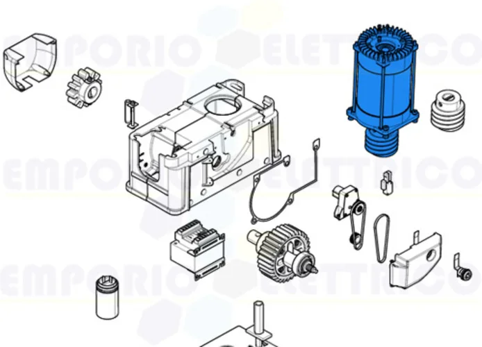 came spare part motor pack bk 88001-0100