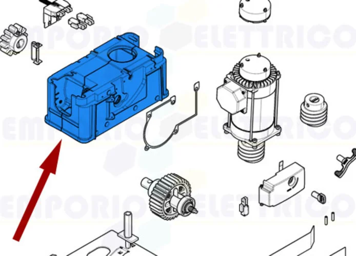 came spare part half cases group bk 88001-0091