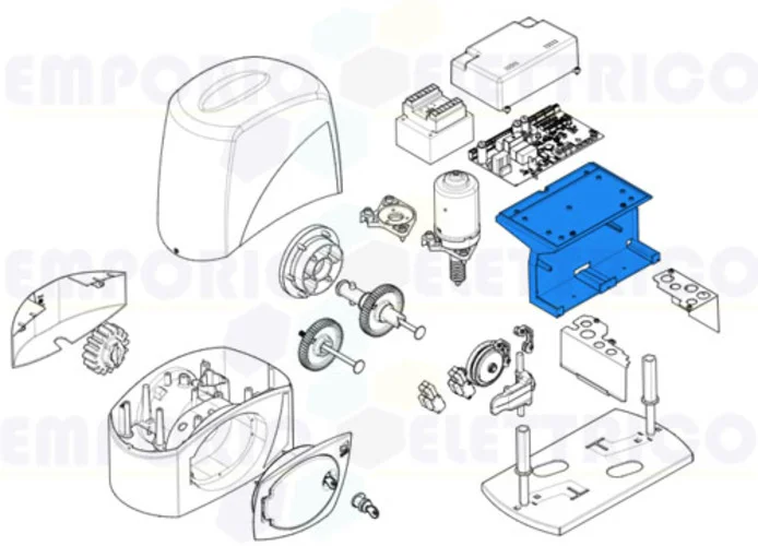 came spare part multifunction control panel support bx 119ribx050