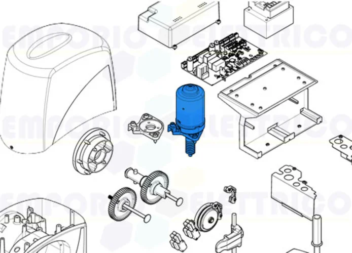 came spare part of the motor group bx 119ribx059