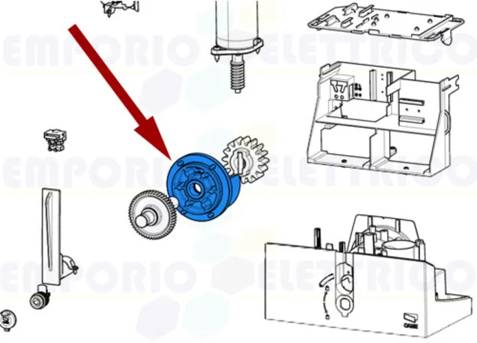 came spare part flange bxl pinion 119rib002