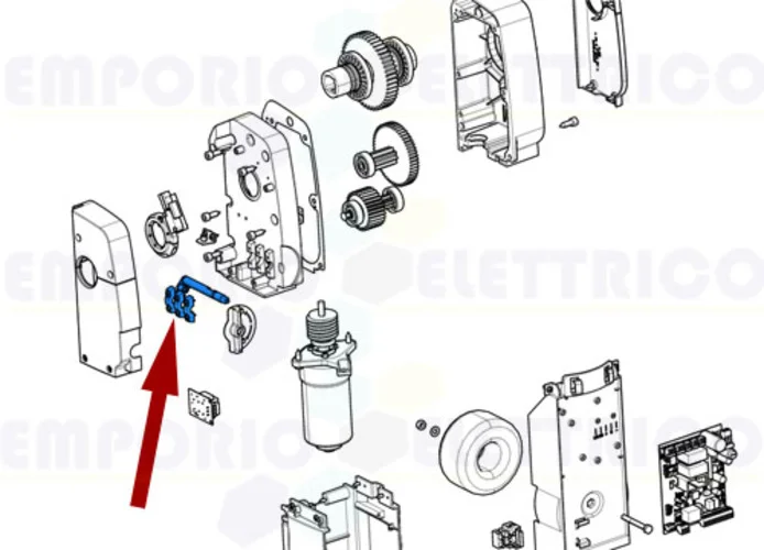 came spare part release lever emega40 119rie197