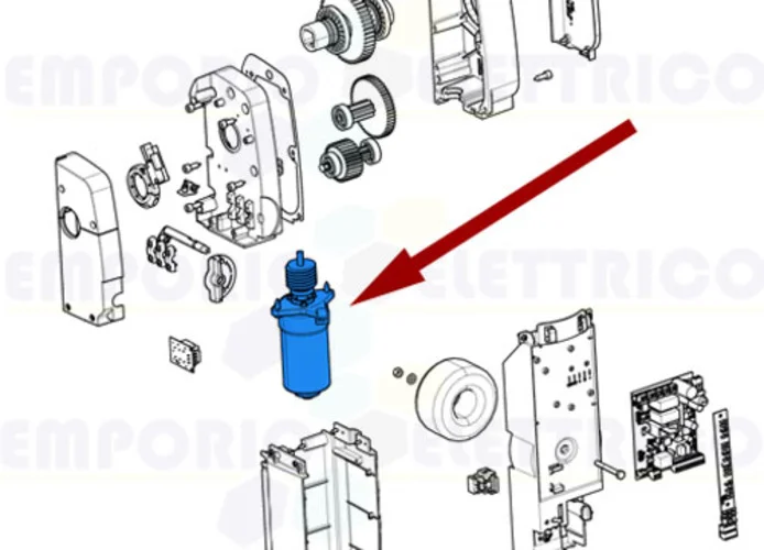 came spare part of the motor group emega40 119rie199