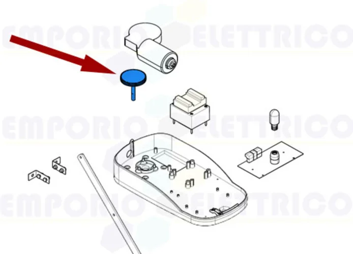 came spare part of the slow shaft ver 119rie140