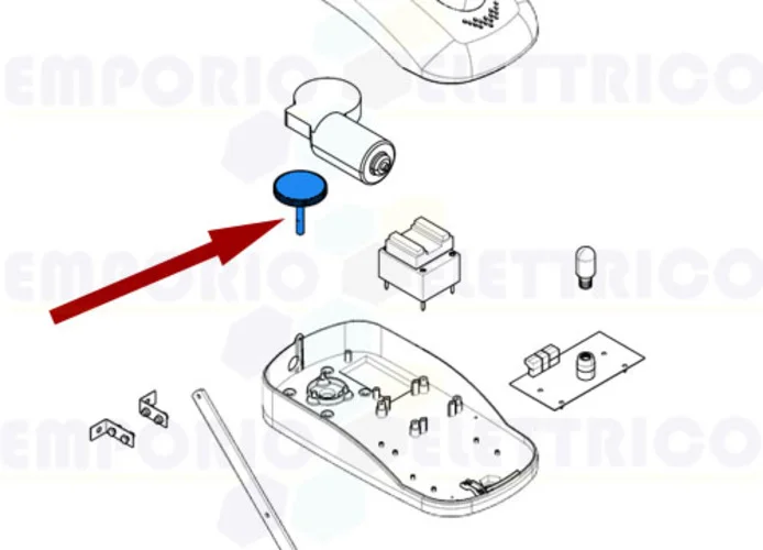 came spare part of the slow shaft ver 119rie161