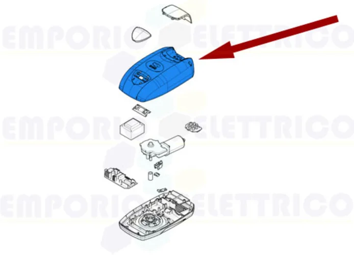 came spare part gearmotor cover v6000 119rie163