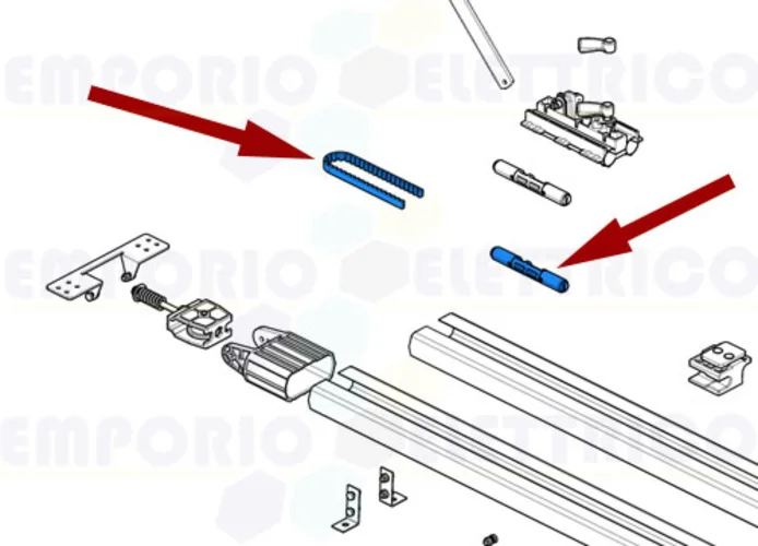 came spare part drive belt ver 119rie121