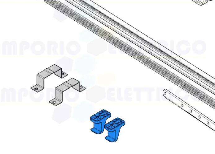 came spare part guide fastening braces v6000 119rie176