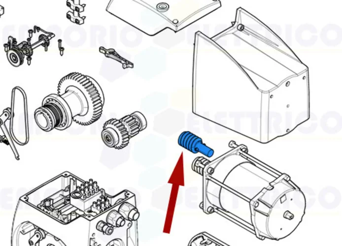 came spare part endless screw for c-bx 119ricx029