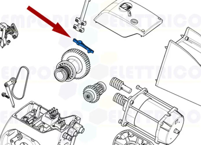 came spare part encoder safety lever c-bx 119ricx037