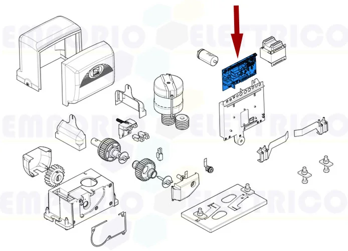 came spare part electronic board zbx6n 88001-0071