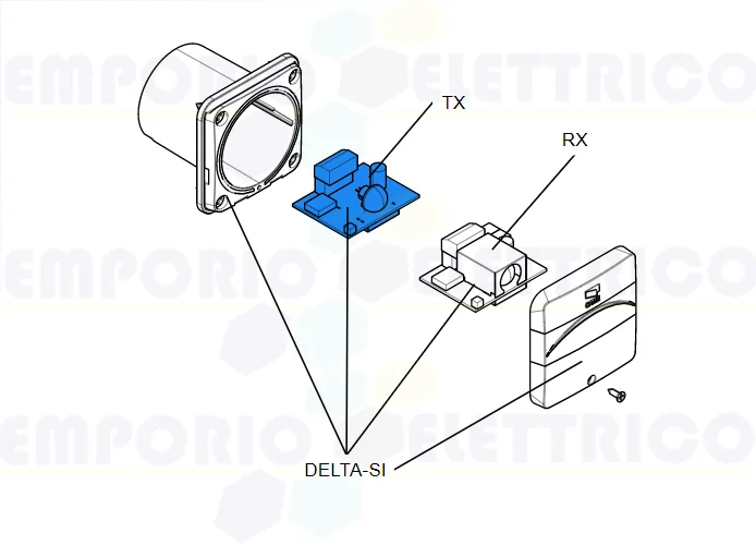 came spare part electronic board tx delta-si 119rir389