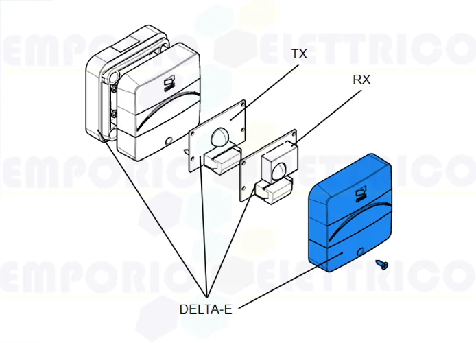 came spare part package 4pcs front cover delta-e 88006-0025