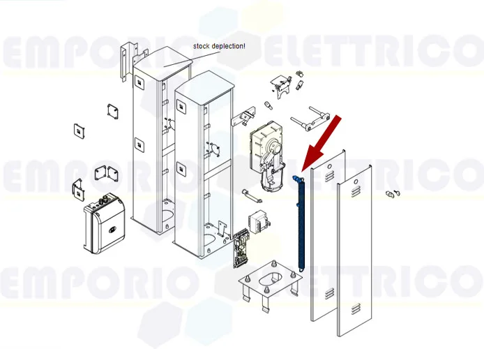 came spare part balancing spring g2500 119rig084