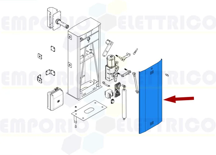 came spare part g5000 cabinet door 88001-0190