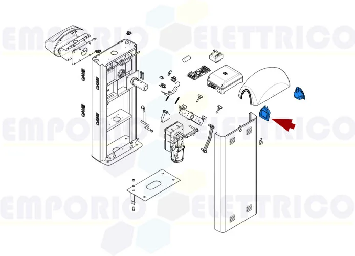 came spare part accessory support gard 8 119rig136