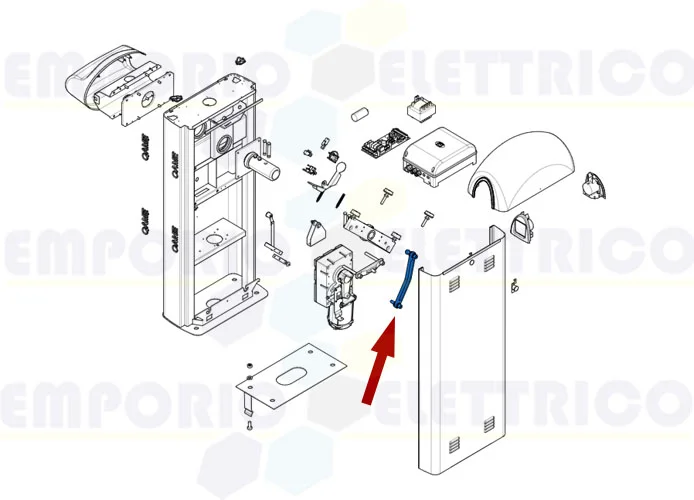 came spare part transmission lever gard 8 119rig138