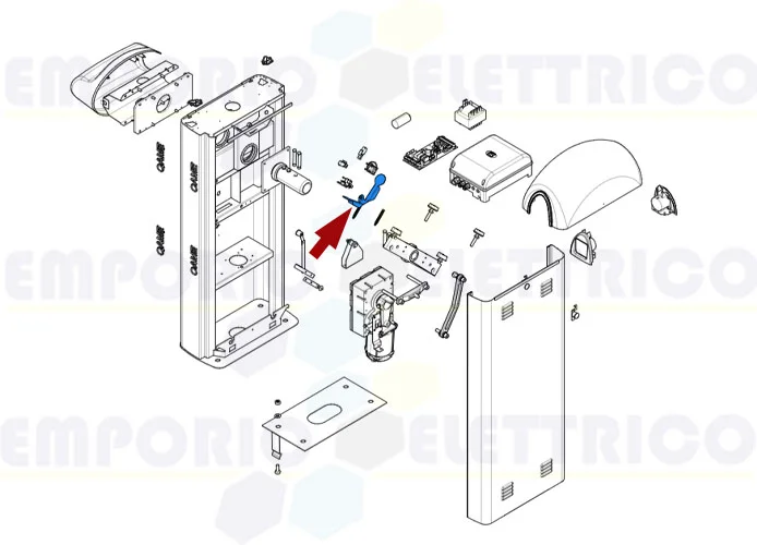 came spare part slow-down limit switch activation lever 119rig140