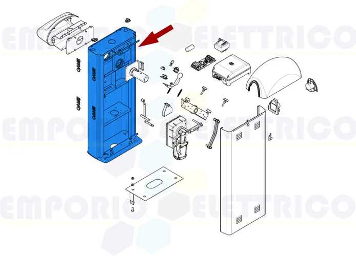 came spare part barrier enclosure gard 8 119rig145