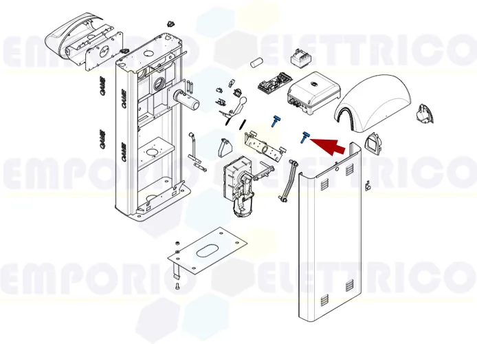 came spare part arm shock absorbers gard 8 2pcs 119rig214