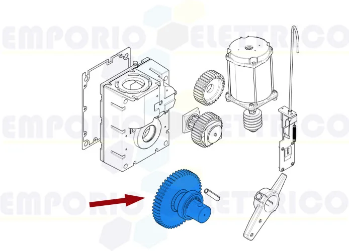 came spare part of the slow shaft for g12000 119rig100