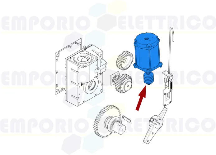 came spare part motor group g12000 119rig101