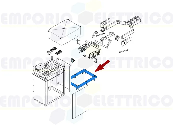 came spare part anchorage base for barrier g12000 119rig104