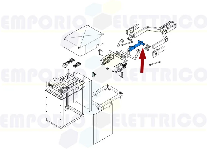 came spare part counterweight arm g12000 119rig114