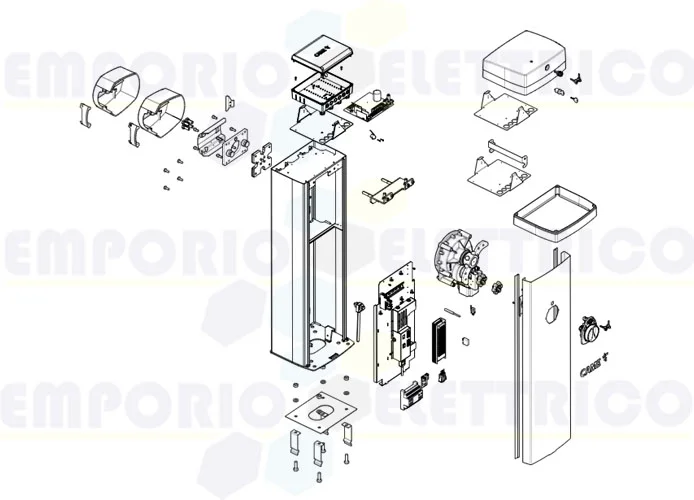 came spare part page for gpx40mgp barriers